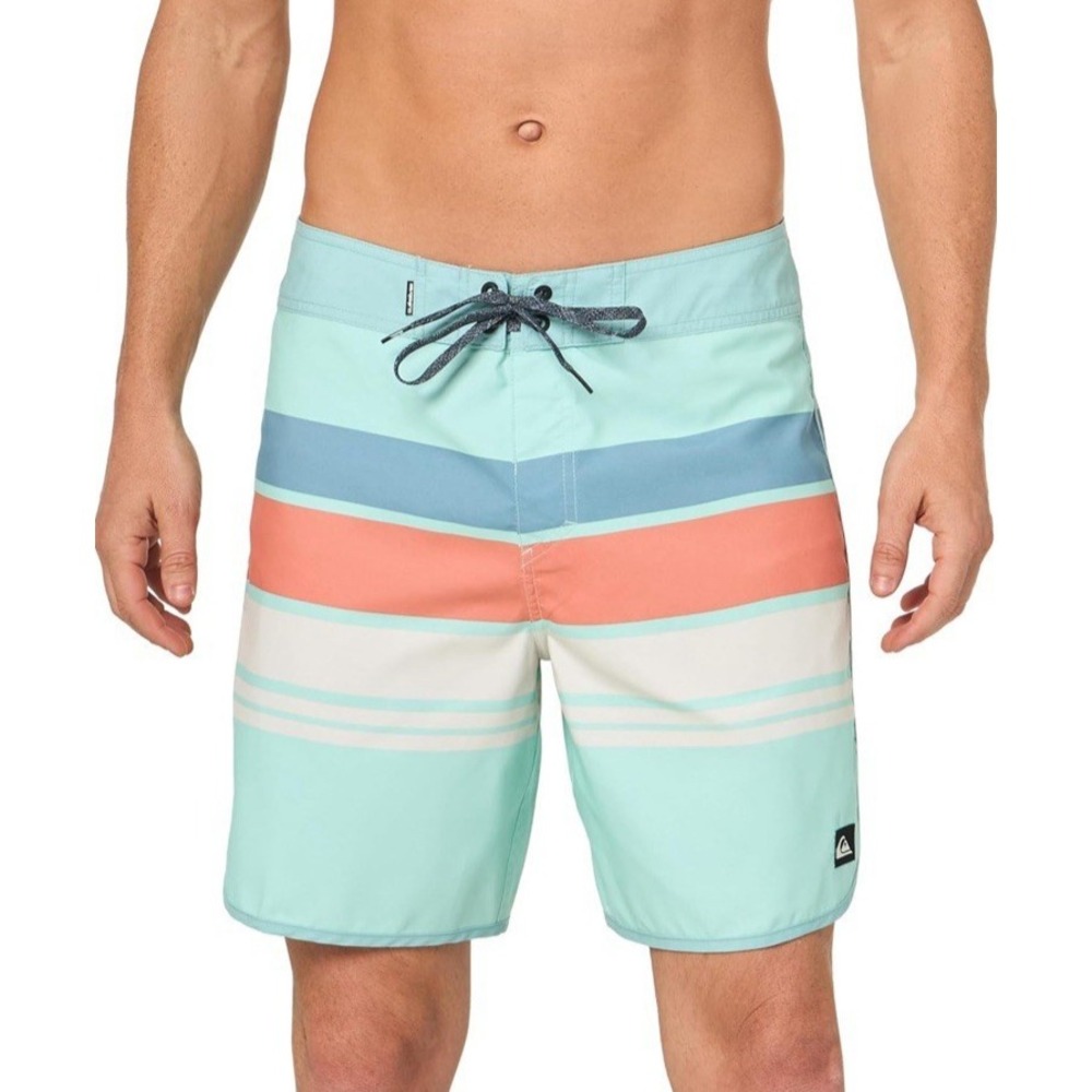 Quicksilver Youth Boardshorts Swim Trunks Size 29 Everyday Mint Green NWT